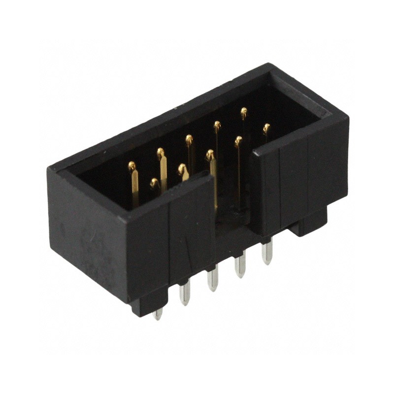 10 pcs : 0702461001 - CONN HEADER VERT 10POS 2.54MM