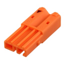 10 pcs - TE Connectivity Wire to Wire, 2-Pole, Male, 2-Way, Cable Mount, 4A