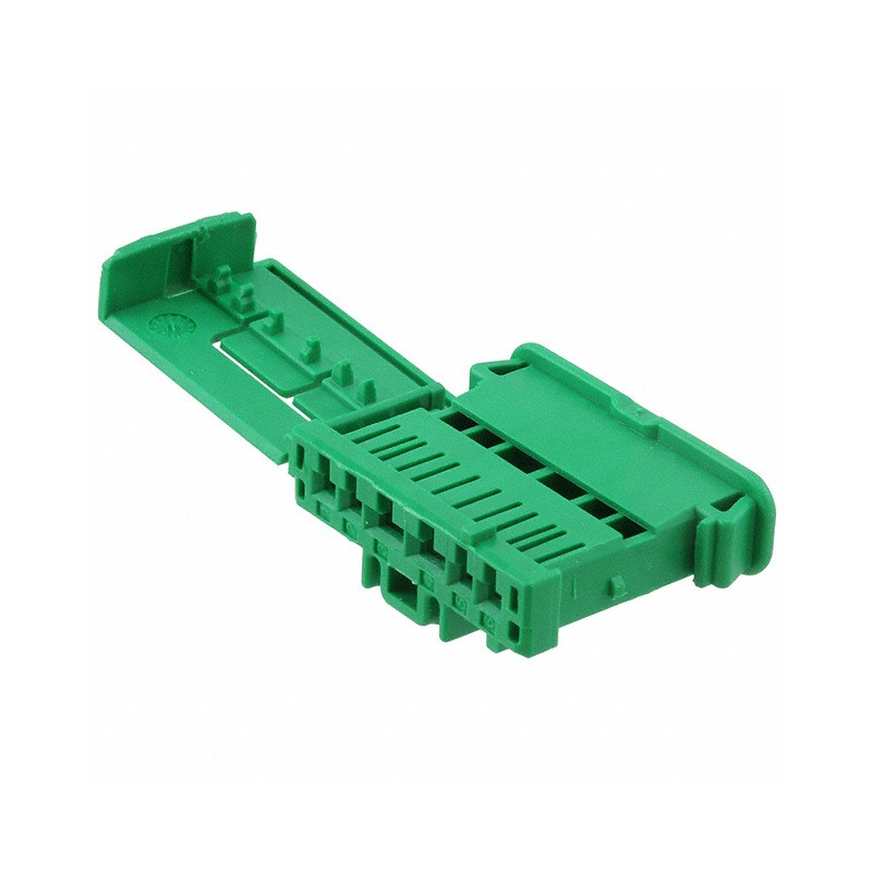 10 pcs : 0988211065 - CONN RCPT HSG 6POS GRN