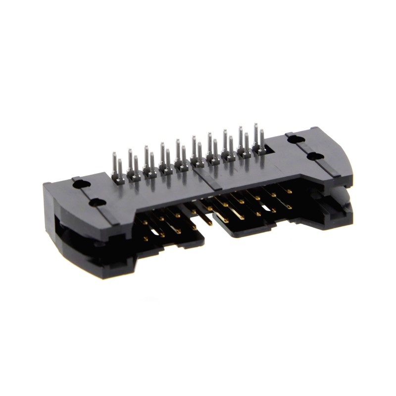 10 pcs : XG4A-2036 - CONN HEADER R/A 20POS 2.54MM