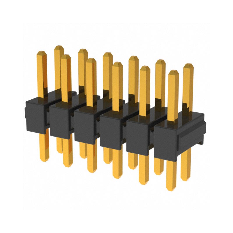 10 pcs : XG8T-1231 - CONN HEADER VERT 12POS 2.54MM