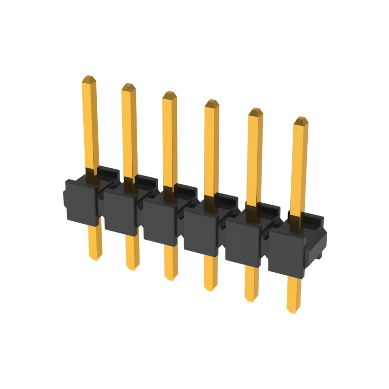 10 pcs : XG8V-0631 - CONN HEADER VERT 6POS 2.54MM