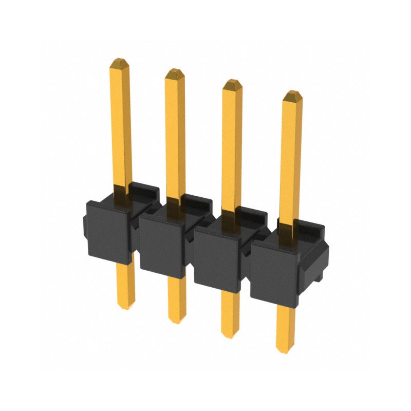 10 pcs : XG8V-0431 - CONN HEADER VERT 4POS 2.54MM