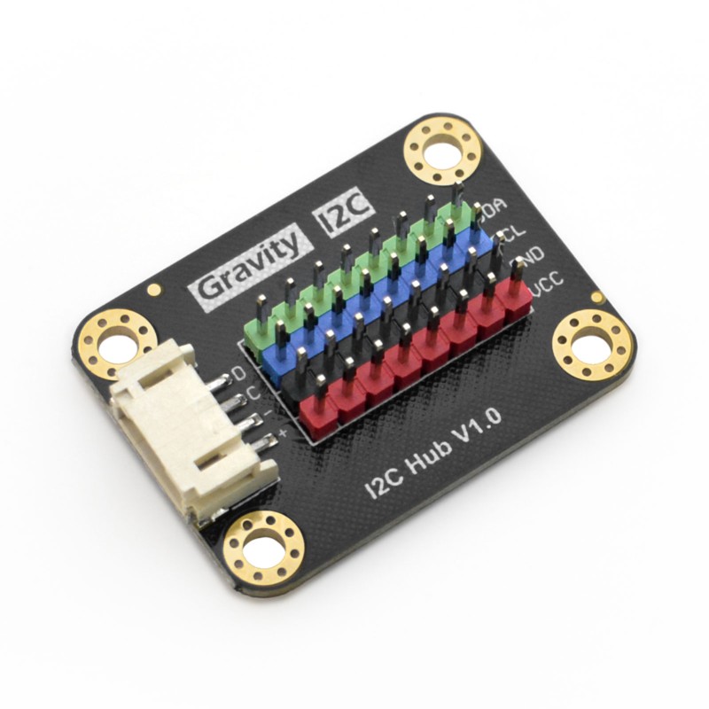 1 pcs - DFRobot DFR0759, Gravity I2C HUB Module for I2C Sensor