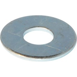 100 pcs - Steel Plain Washers
