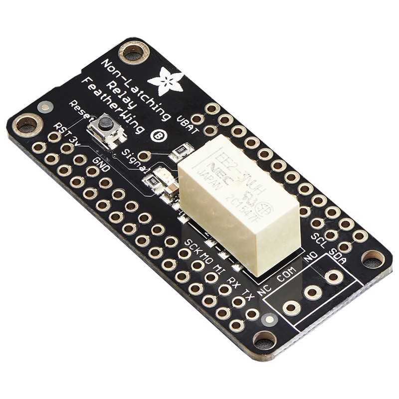 1 pcs - Adafruit FeatherWing Non-Latching Relay for Adafruit Feather