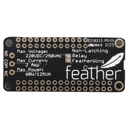 1 pcs - Adafruit FeatherWing Non-Latching Relay for Adafruit Feather