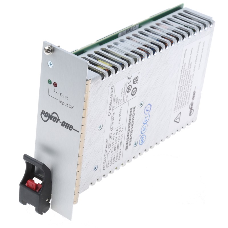 1 pcs - BEL POWER SOLUTIONS INC Switching Power Supply, CPA250-4530G, 3.3 V dc, 5 V dc, ±12 V dc, 2A, 250W, Quad Output, 90