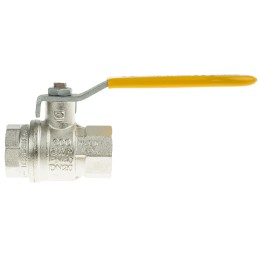 1 pcs - RS PRO Nickel Plated Brass Full Bore, 2 Way, Ball Valve, BSPT 3/4in, 40bar Operating Pressure