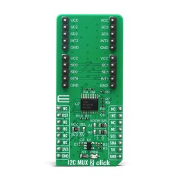1 pcs - MikroElektronika I2C MUX 2 Click TCA9545A mikroBus Click Board for Router, Server MIKROE-4094
