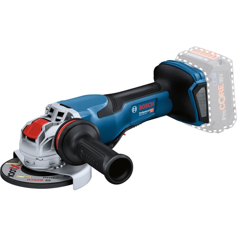1 pcs - Bosch GWX 18V-15 P 125mm Cordless Angle Grinder