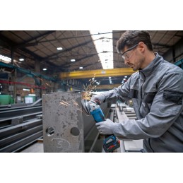 1 pcs - Bosch GWX 18V-15 P 125mm Cordless Angle Grinder