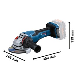 1 pcs - Bosch GWS 18V-15 P 125mm Cordless Angle Grinder