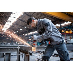 1 pcs - Bosch GWX 18V-15 PSC 125mm Cordless Angle Grinder