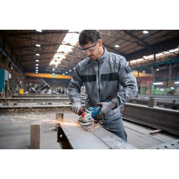 1 pcs - Bosch GWX 18V-15 PSC 125mm Cordless Angle Grinder