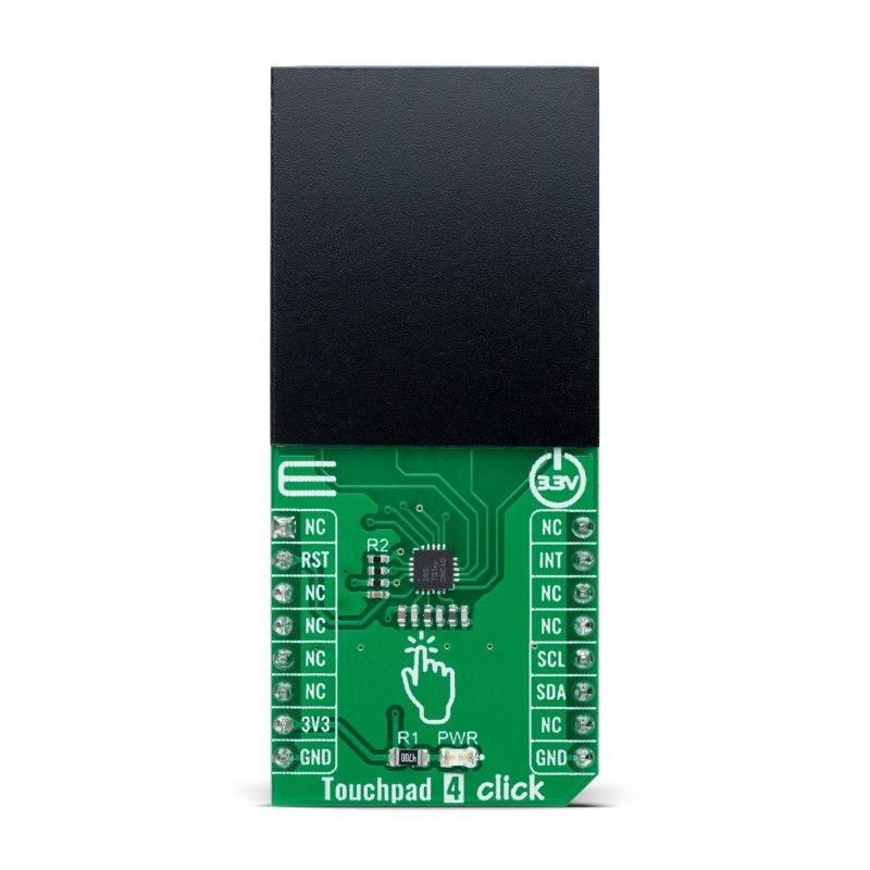 1 pcs - MikroElektronika Touchpad 4 Click Capacitive Touch, Gesture Tracking Capacitive Touch Sensor, Module for Capacitive