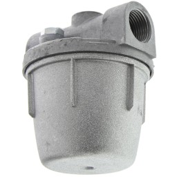 1 pcs - RS PRO 2 bar Aluminium Heating Oil Filter, 3/8 in BSPP, 61 x 61 x 75mm