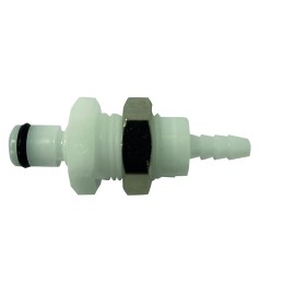 1 pcs - Colder Products Hose Connector, Straight Hose Tail Coupling 1/8in ID, 8.3 bar