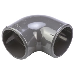 1 pcs - Georg Fischer 90° Elbow PVC Pipe Fitting, 63mm