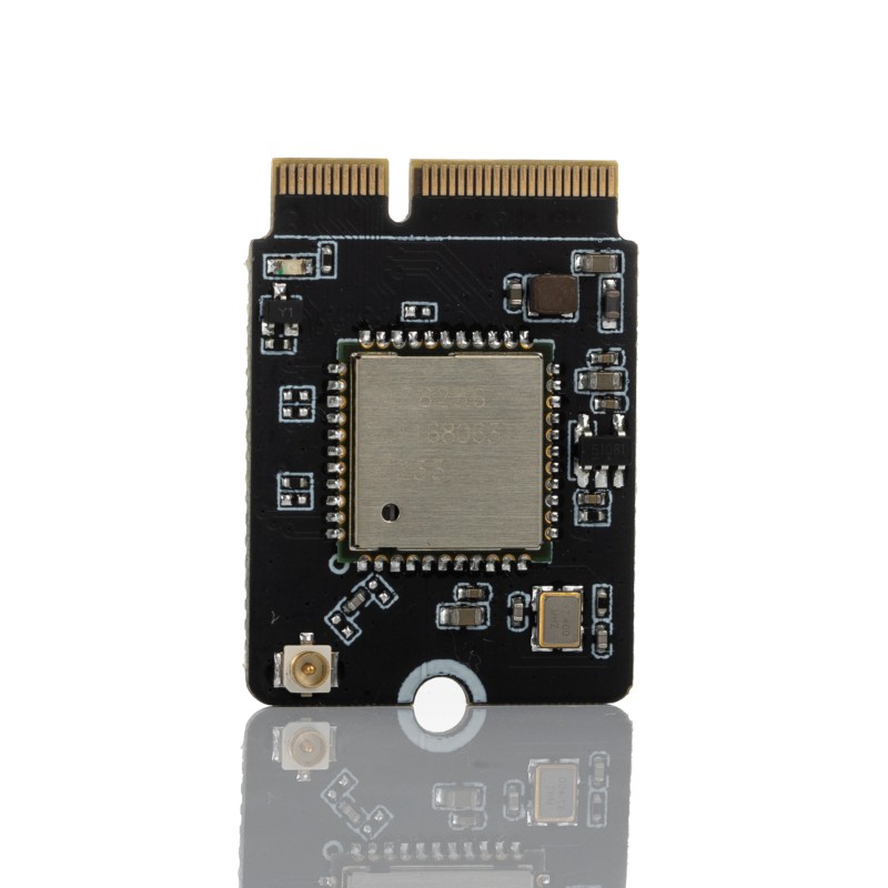 1 pcs - Okdo M.2 Wireless Module A2 for ROCK 3A, 2.4G, 5G 200Mbps, BT5.0