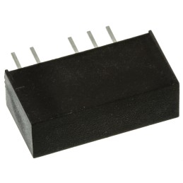 1 pcs - TRACOPOWER TMA DC-DC Converter, ±5V dc/ ±100mA Output, 4.5 - 5.5 V dc Input, 1W, Through Hole, +85°C Max Temp