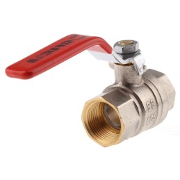 1 pcs - Sferaco Brass Full Bore, 2 Way, Ball Valve, BSPP 3/4in, 40bar Operating Pressure