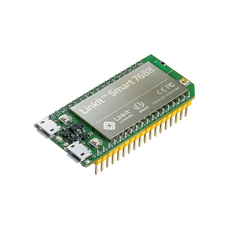 1 pcs - Seeed Studio LinkIt Smart 7688 ATmega32U4, MT7688AN Development Kit for IoT Application 580MHz 102110018
