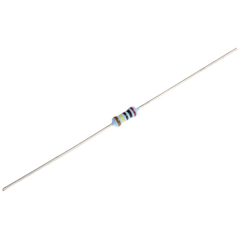 50 pcs - Vishay MBB0207 Series Axial Thin Film Fixed Resistor 2MΩ ±1% 0.6W ±50ppm/°C