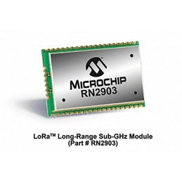 1 pcs - Microchip, LoRa Module Transceiver 928MHz, -146dBm Receiver Sensitivity