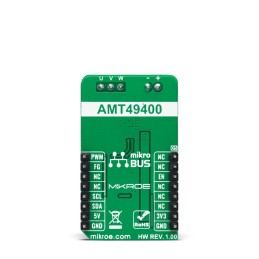 1 pcs - MikroElektronika Brushless 21 Click 3 Phase Motor Drive for AMT49400 for Brushless DC Motor