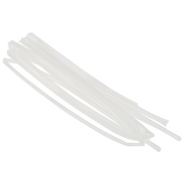 5 pcs - RS PRO Halogen Free Heat Shrink Tubing, Clear 4.8mm Sleeve Dia. x 1.2m Length 2:1 Ratio