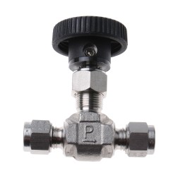 1 pcs - Parker Stainless Steel Needle Valve 6 mm