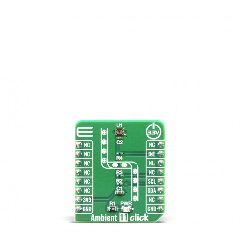 1 pcs - MikroElektronika Ambient 11 Click Optical mikroBus Click Board for VEML6035