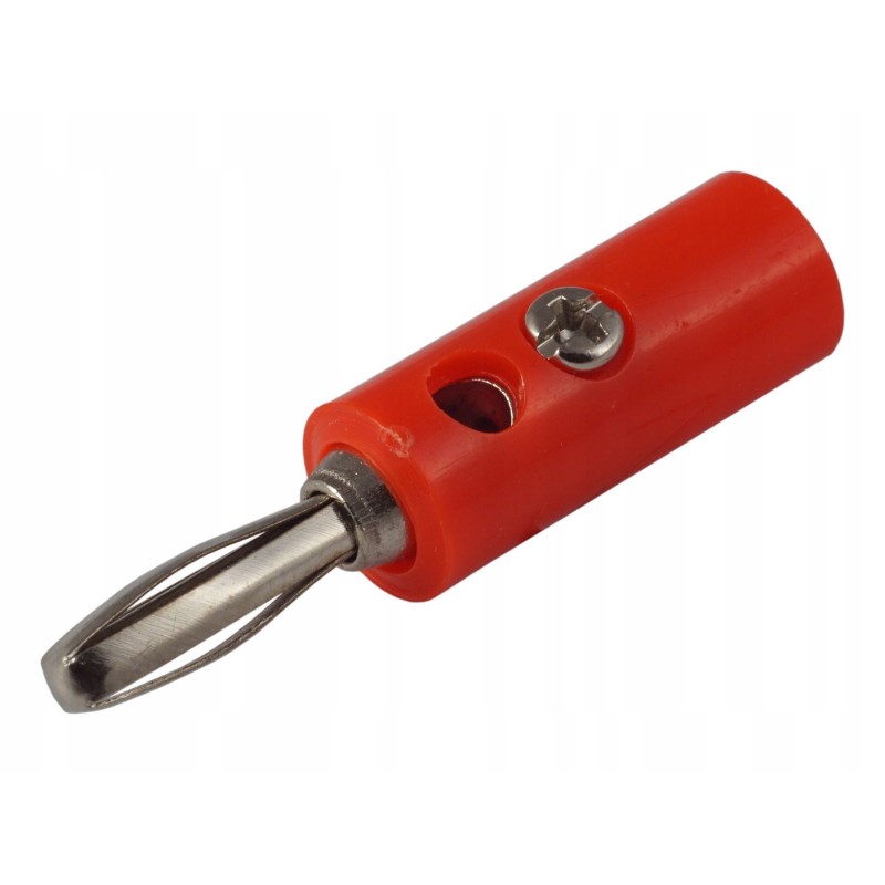Al2307 red banana plug