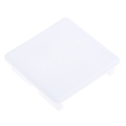 10 pcs - Unistrut White 0.01kg PVC End Cap, Fits Channel Size 41 x 41mm