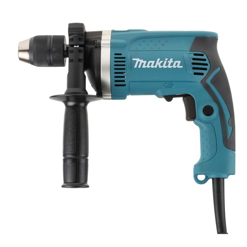 1 pcs - Makita 230V Corded Hammer Drill, Type G - British 3-Pin