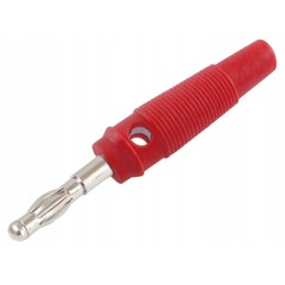 Insulated lamella banana plug 4mm WB411 24A RT