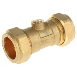 1 pcs - Reliance Brass 2 Way, Ball Valve, 22mm