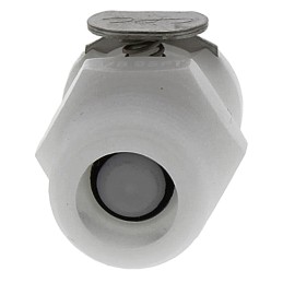 1 pcs - Colder Products Hose Connector, Straight Threaded Coupling, BSPT 3/8in, 8.3 bar