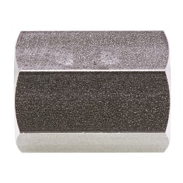 1 pcs - Legris Stainless Steel Pipe Fitting, Straight Hexagon Coupler, Female G 1/4in x Female G 1/4in