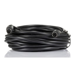 1 pcs - RS PRO Male 4 Pin mini-DIN to Male 4 Pin mini-DIN Black DIN Cable 10m