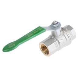 1 pcs - RS PRO Brass Full Bore, 2 Way, Ball Valve, BSPP 1/2in, 40bar Operating Pressure