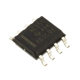 1 pcs - Texas Instruments NE555D, Precision Timer, 8-Pin SOIC