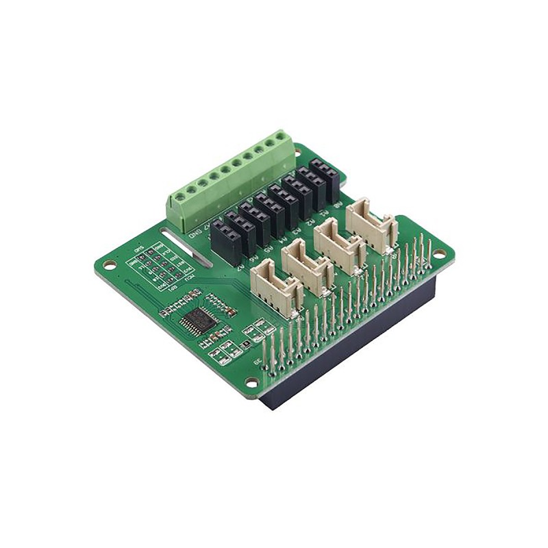 1 pcs - Seeed Studio 8 Channel 12-bit ADC Addon Board for Raspberry Pi using STM32F030