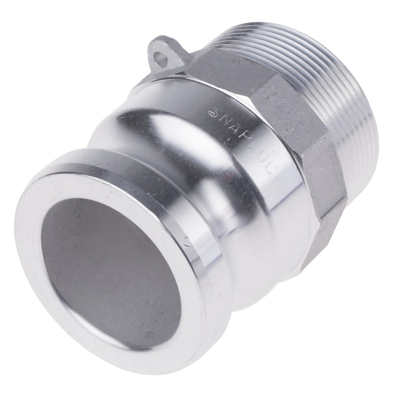 1 pcs - RS PRO Hose Connector, Straight Cam & Groove Adaptor, BSP 2in 2in ID, 17 bar