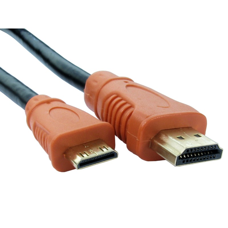 1 pcs - RS PRO 4K Male HDMI to Male Mini HDMI Cable, 2m