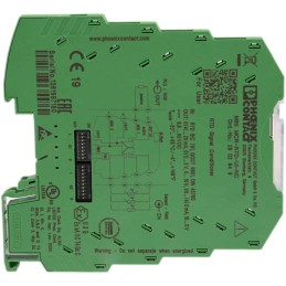 1 pcs - Phoenix Contact 3RS7025 Series Signal Conditioner, RTD Input, Current, Voltage Output, 9.6 - 30V dc Supply, ATEX