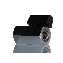 1 pcs - Norgren Nickel Plated Brass Reduced Bore, 2 Way, Ball Valve, G 1/8mm, -0.4 - 10bar Operating Pressure