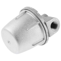 1 pcs - RS PRO 1 bar Aluminium Heating Oil Filter, 1/4 in BSPP, 61 x 61 x 75mm