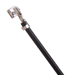 10 pcs - Molex Female DuraClik to Female DuraClik Crimped Wire, 150mm, 26AWG, Black